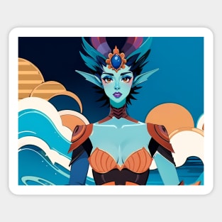 Kiora  - Pop Art Planeswalkers Sticker